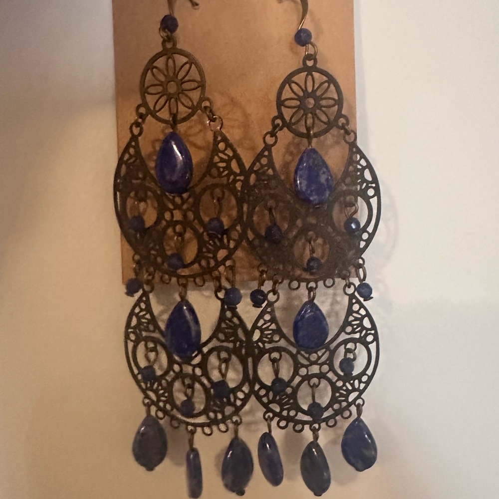 Chandelier Drop Earrings - Picture 5 of 5